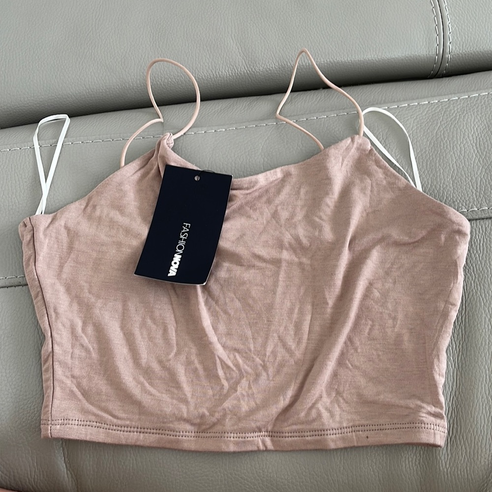 Fashion Nova BRAND NEW Kiki Crop Top size XS